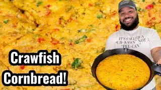 Как приготовить кукурузный хлеб с раками | Рецепт каджунской кухни | Шеф-повар AldenB