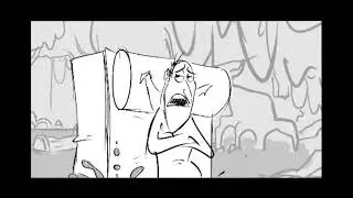 Hotel Transylvania 4 Concept Jungle Mud scene