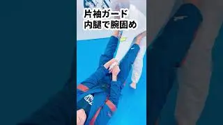 片袖ガードから腕固め