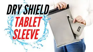 Waterproof Tablet Sleeve for Laptops, Tablets, and other devices. Keep your electronics DRY!