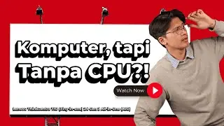 KOMPUTER TANPA CPU?! - REVIEW LENOVO THINKCENTRE TINY IN ONE 24-GEN 3 ALL IN ONE KOMPUTER (AIO)