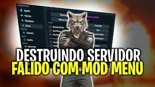 DESTRUINDO SERVIDOR FALIDO VIREI UM SUPER ADM COM MOD MENU GTA RP