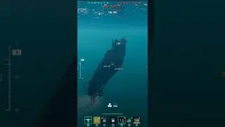 I-56 vs two ships  #worldofwarships #wows #gameplay