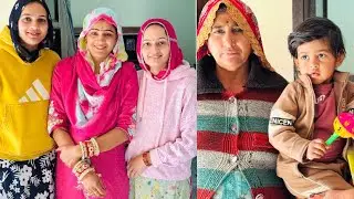 आज बच्चों के भुआ जी गए ससुराल भुआ के बिना कोन बच्चों को स्कूल के लिए तैयार करेगा 😳😳