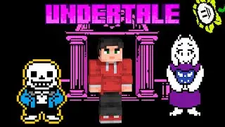 МАЙНКРАФТ, НО Я ПОПАЛ В UNDERTALE/ПРОХОЖДЕНИЕ МАЙНКРАФТ КАРТЫ