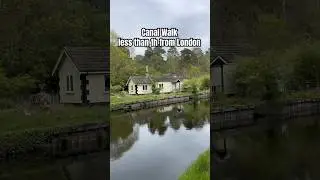 Easy canal walk near london
