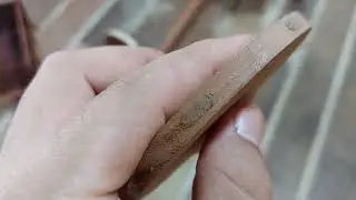 Mini carro de boi em detalhes