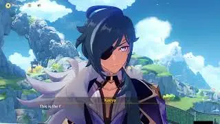 Klee and Kaeya in Liyue Cutscene Genshin Impact Traveler Tales 54