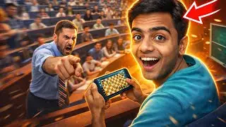 Playing Chess in Class… and the Professor CAUGHT ME
