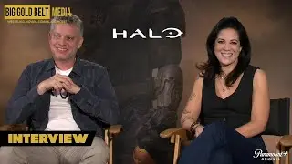 Steven Kane & Kiki Wolfkill Interview (2022) - Halo The Series | Paramount+