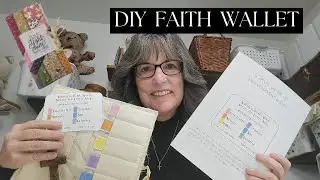 SCRIPTURE Quilted Wallet DIY Gift Idea That Will Touch Hearts  - Free Printable + Giveaway (Closed)