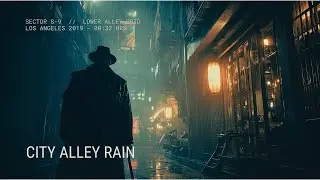 City Below Rain Drift &bull; Deep Sleep Ambience &bull; 8 Hours