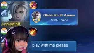 I MET THIS PRO GIRL IN RANKED GAME!! (I didn't expect this)