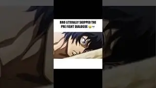 NO time😆 #baki#mma#anime#martialarts#yujirohanma#bakihanma#ufc#fight#anime#animeme#bakithegrappler