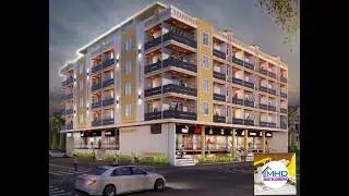 MHD PLANNERS  | Elevation Buildings | Interior Designs Inside light Animation.