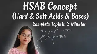 &ldquo;Pearson&rsquo;s HSAB Concept #HSABConcept