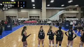AP 15 Wilco Yellow vs STVA 15 Navy-1 at 2026 Countdown Classic 2026/1/4