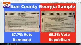 Jovan Hutton Pulitzer's 2020 Election Fraud Presentation In Fulton County Georgia 🟠⚪🟣