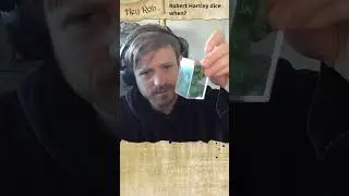 Hey Rob... Robert Hartley dice when?