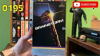 [0195] BRAINSTORM (1983) VHS [INSPECT] [#brainstorm #brainstormVHS]