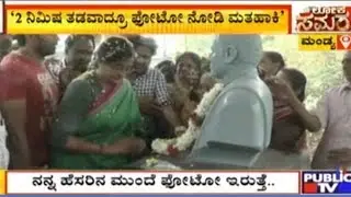 Sumalatha Requests Everyone To Take Their Time And Vote..!