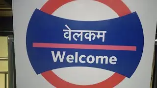 Delhi metro Pink Line Welcome to Karkarduma
