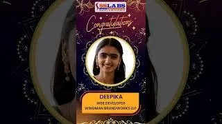 Deepika Got Web Developer Job | Wingman Brandworks LLP | SSLABS Student Success