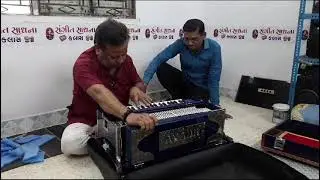 harmonium unboxing dilevery avadh & co..bapa sitaram harmonium Halvad.#happy#costmar#avadh