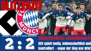 Scholle's Blitzfazit | HSV 2:2 FC Bayern | 20. Spieltag | Saison 202452026