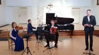 Schubert Nacht und Tr&auml;ume - baritone and piano trio (arr. Verheijden)