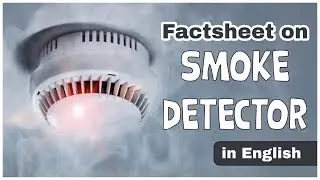 Video on Smoke Detector in English || Firefighting Equipment #safetyfirst