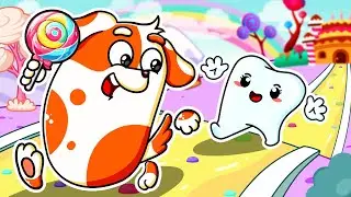 HOO DOO RAINBOW, HOO DOO's Toothsome ADVENTURE in CANDY WORLD?! | Hoo Doo Rainbow Animation
