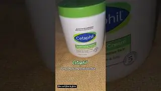 Cetaphil Moisturizing Cream 🌿#cetaphil#skincare  #moisturizer#cream#shorts #ytshorts#fyp#yt