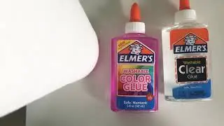 Elmer&rsquo;s color glue VS Elmer&rsquo;s clear glue!!!!!!