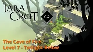 Lara Croft GO - The Cave of Fire 7 - Twilight Below Walkthrough