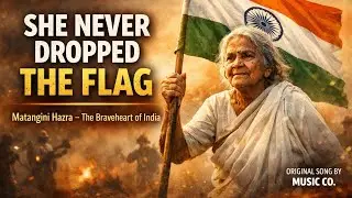 Matangini Hazra Tribute Song | Brave Woman of India's Freedom Struggle | Patriotic Bengali Song