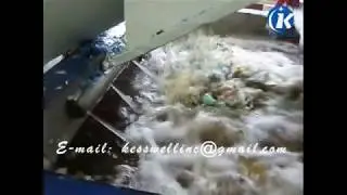 PP PE film crushing washing line with squeezing machine