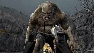 Resident Evil 4 VR - El Gigante Boss Fight (4K 60FPS)