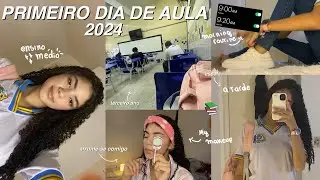 meu primeiro dia de aula 2024 📚 *terceiro ano*