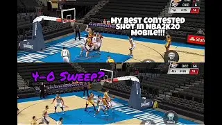 #NBA2K20MOBILE My Best Contested Shot! 4-0 Sweep? The Playoffs: LAL vs. OKC Game 4