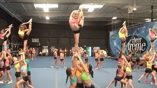 Inside LQQK at Youth Elite Lake Camp ~ Cheer Extreme