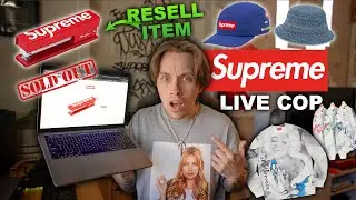 SUPREME CHANGED THE DROPLIST?! Supreme Stapler Sold Out FAST! Week 16 Live Cop