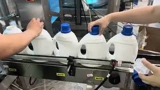 3L liquid detergent filling and capping machine