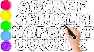 Learn ABCD Alphabets and Numbers | Learn to count | 123 numbers writing | abc phonic song