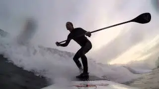 Paddle Boarding at Latigo Point