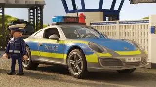 Der neue Polizei Porsche 911 Carrera 4S 👮&zwj;♂️ | Playmobil | Erschlie&szlig;en Sie eine Welt der Kreativit&auml;t