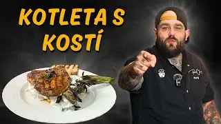 Grilovan&aacute; vepřov&aacute; kotleta s pak choi a jogurtovou z&aacute;livkou | Letn&iacute; recept pln&yacute; chuti