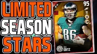 MADDEN 17 LIMITED TIME SEASON STARS! SEASON STAR ZACH ERTZ & SEASON STAR BRADLEY ROBY!