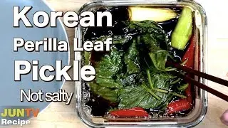 [Eng Sub] Nature flavored Perilla leaves Pickle,  Experience mild and fresh pickle taste | JUNTV