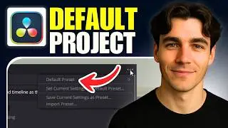 How to Set Default Project Settings And Presets In Davinci Resolve (Tutorial 2026)